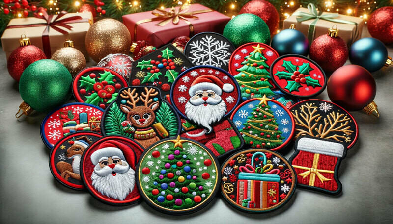 The Magic of Custom Holiday Patches