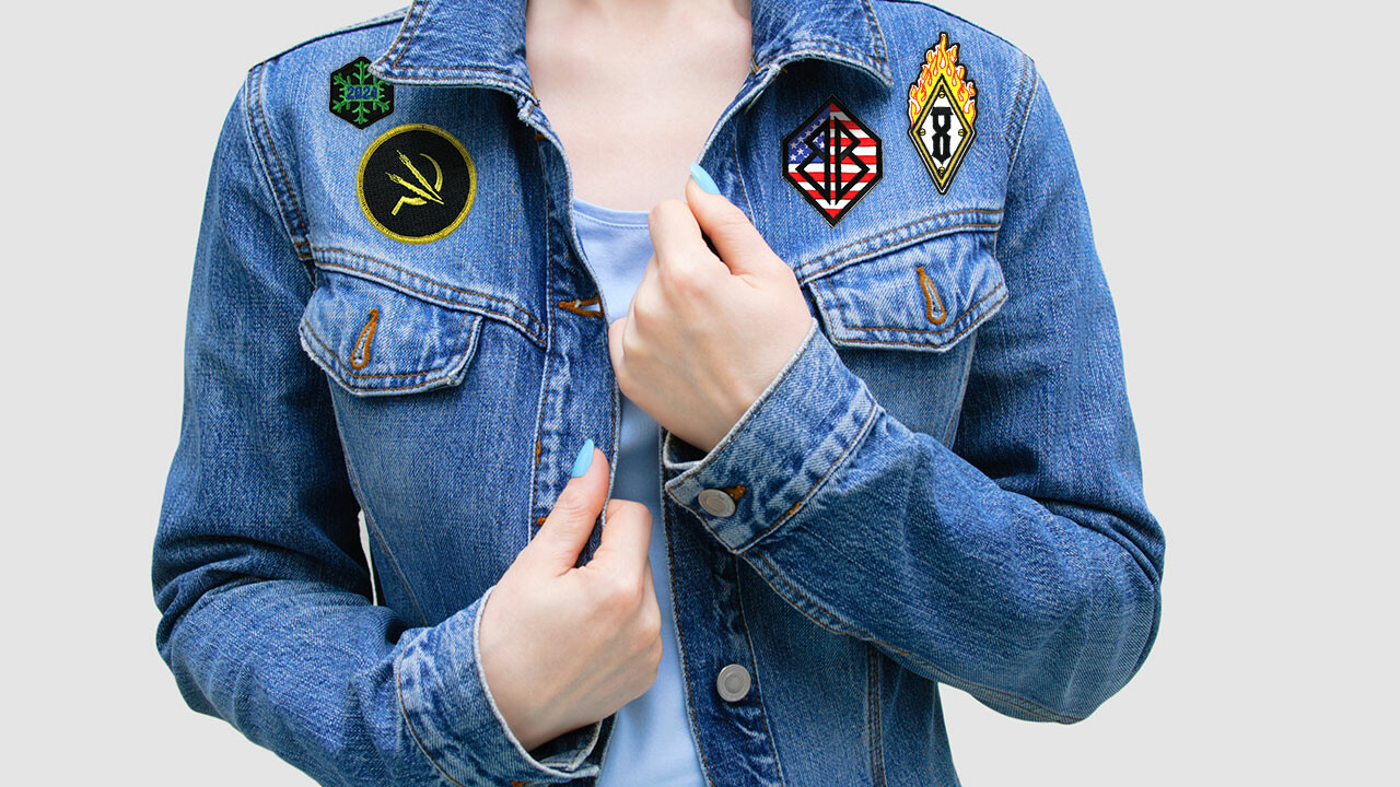 Step Up Your Style! Patches Add Style To Old Clothing