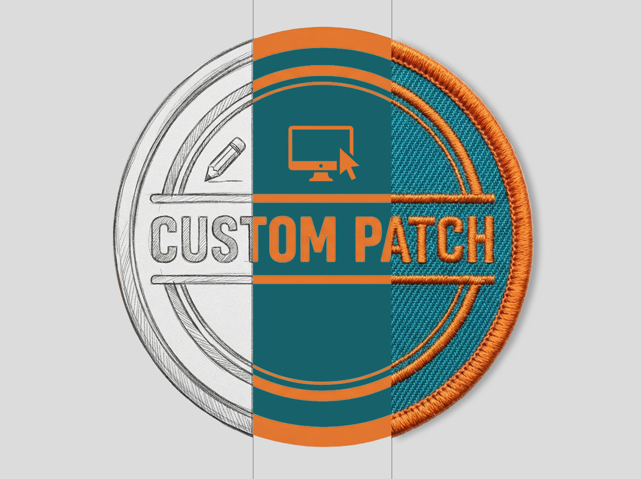 Digitizing Embroidered Patch Designs