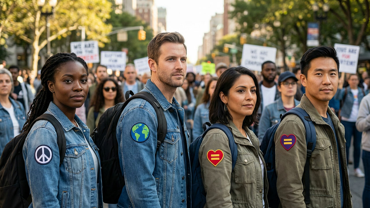 Custom Protest Patches: Small Symbols, Big Statements