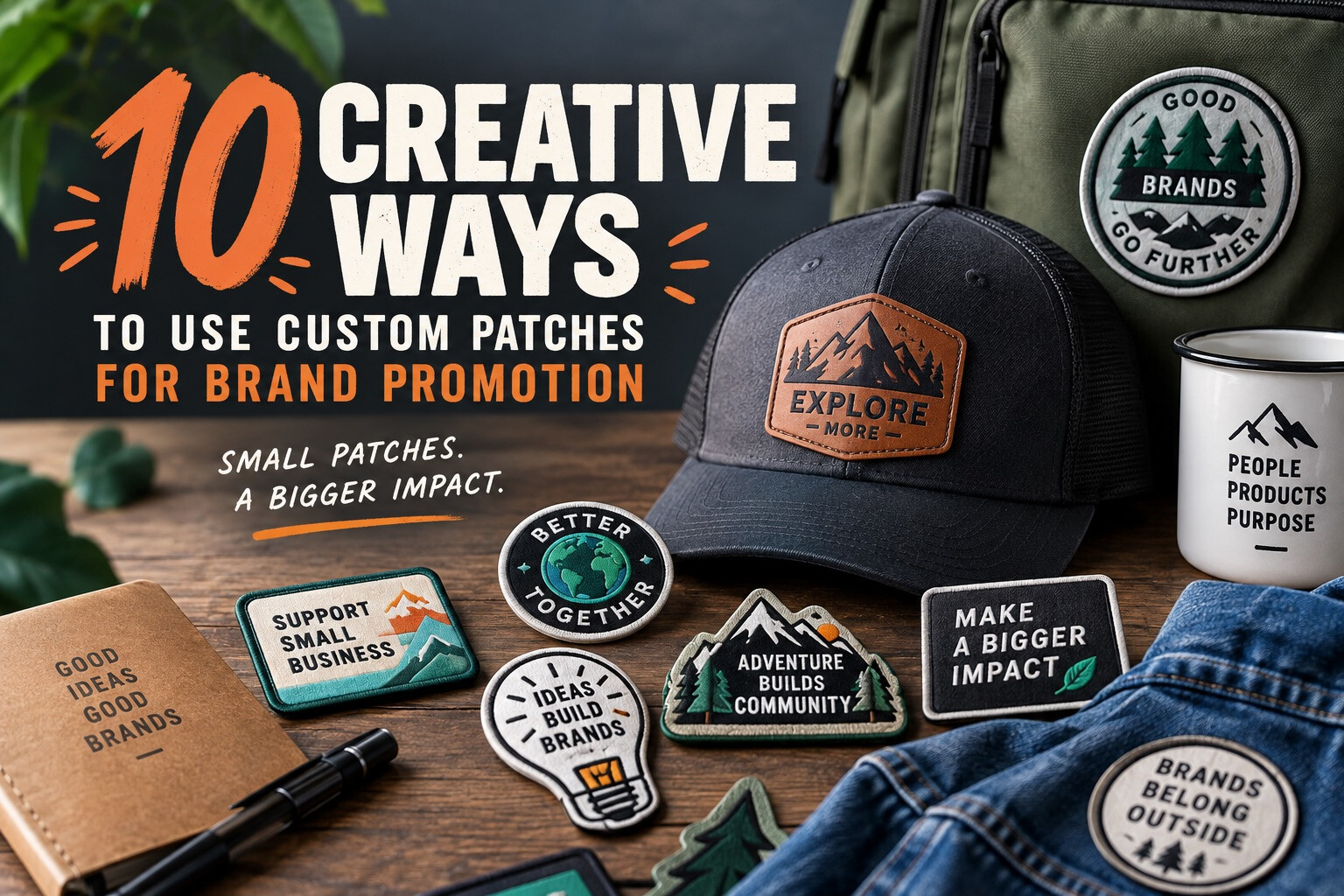 10 Creative Ways to Use Custom Patches for Brand Promotion
